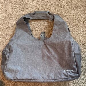 Gray Women's Gym/Yoga Bag
